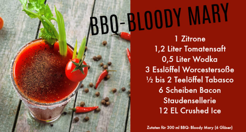 BBQ Bloody Mary Rezept