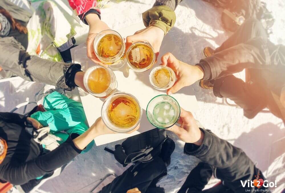 Healthy hangover tips for the Apres Ski party