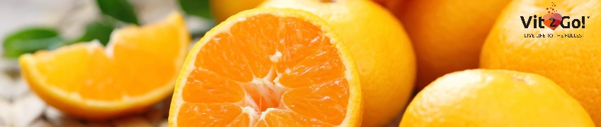 Angeschnittene Orangen