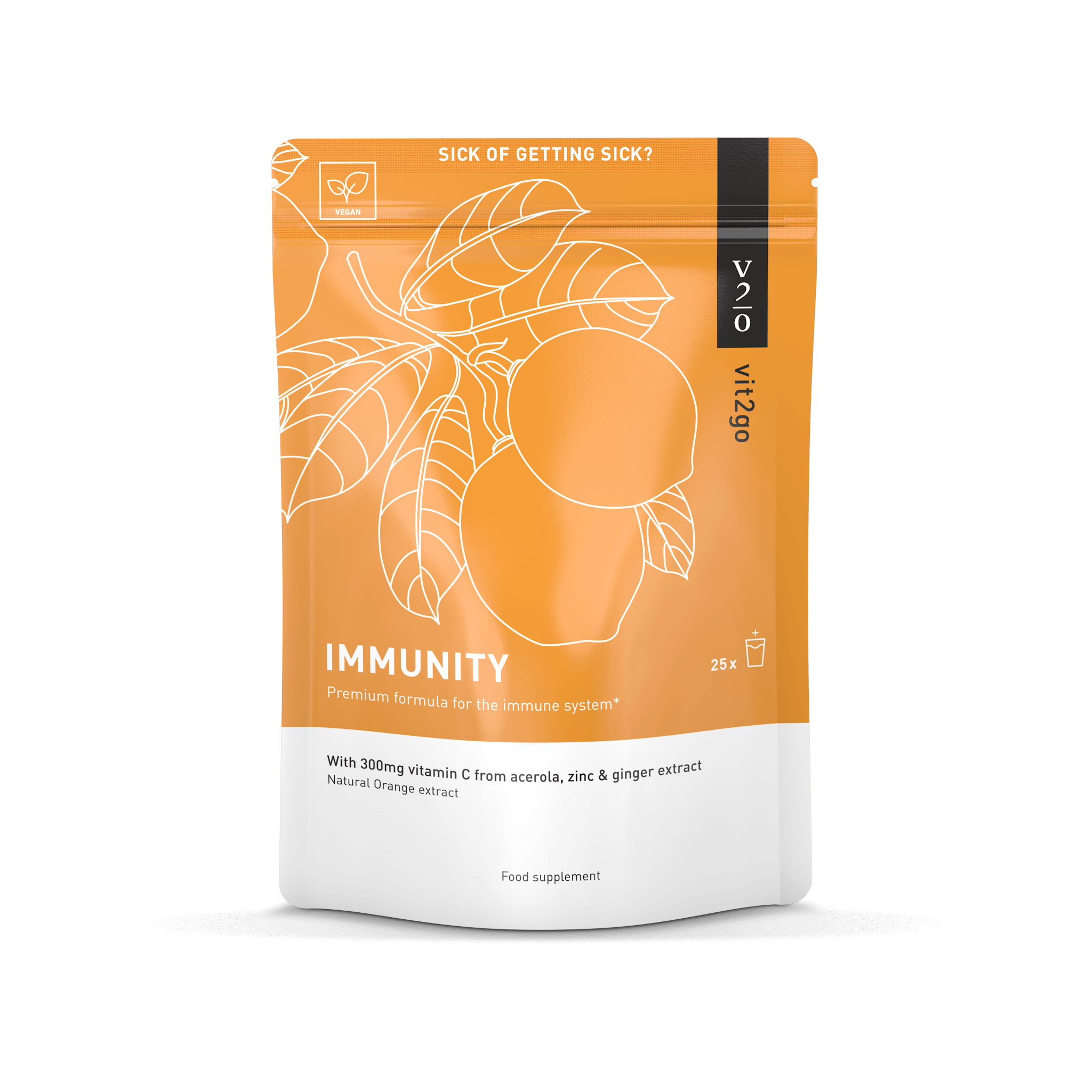 IMMUNITY Standbodenbeutel (25 Portionen)