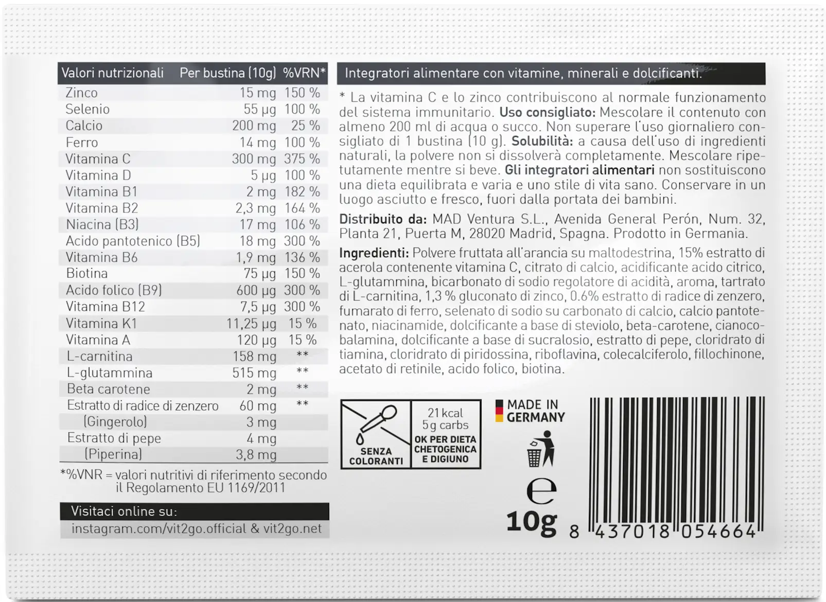 IMMUNITY 30-BUSTINE IMM