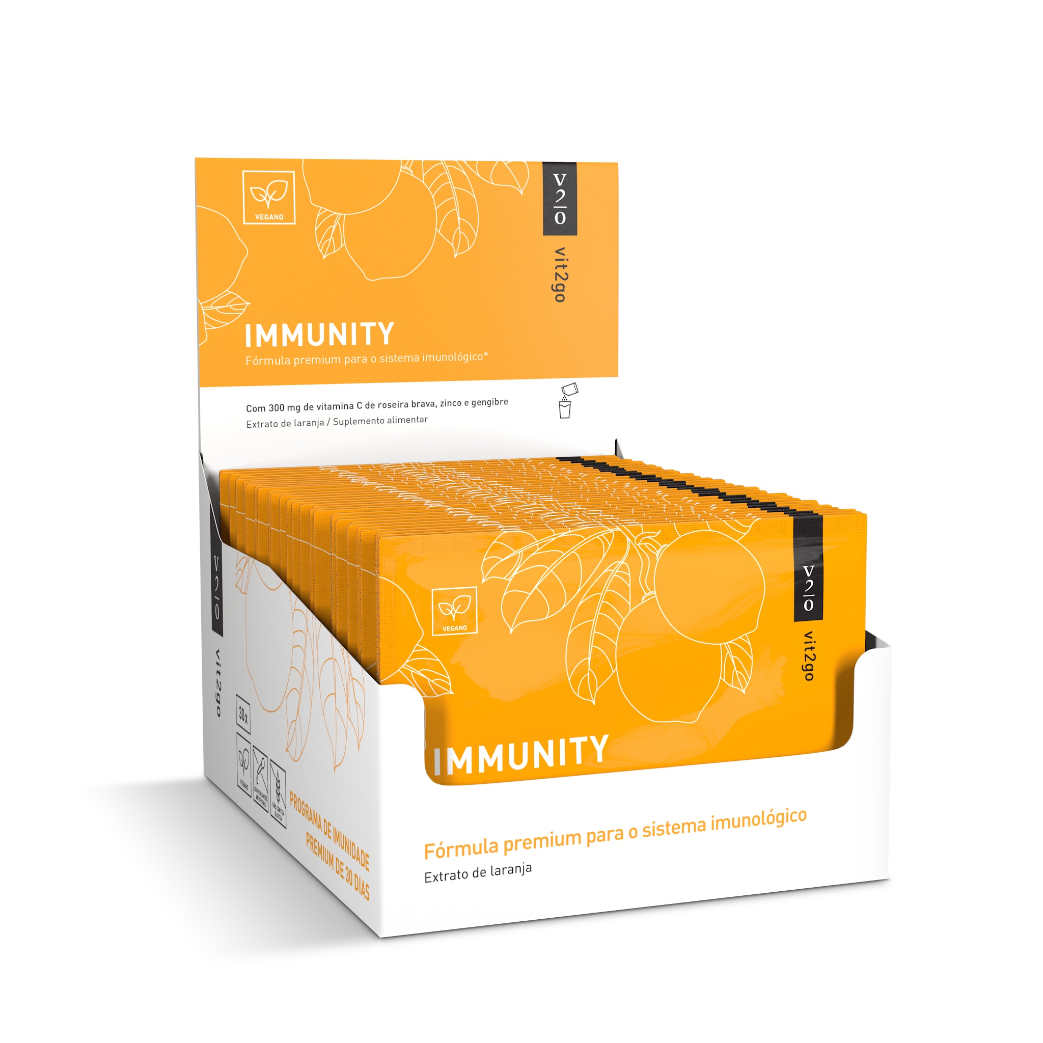 IMMUNITY – CAIXA DE 30 SAQUETAS